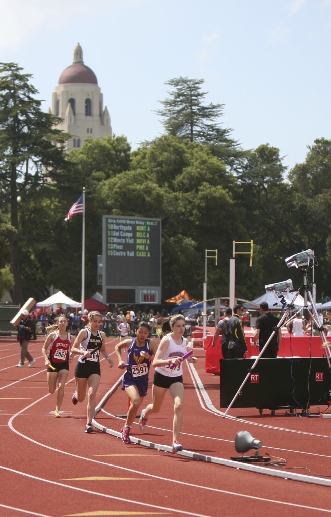 Stanford Invitational! Monta Vista Running