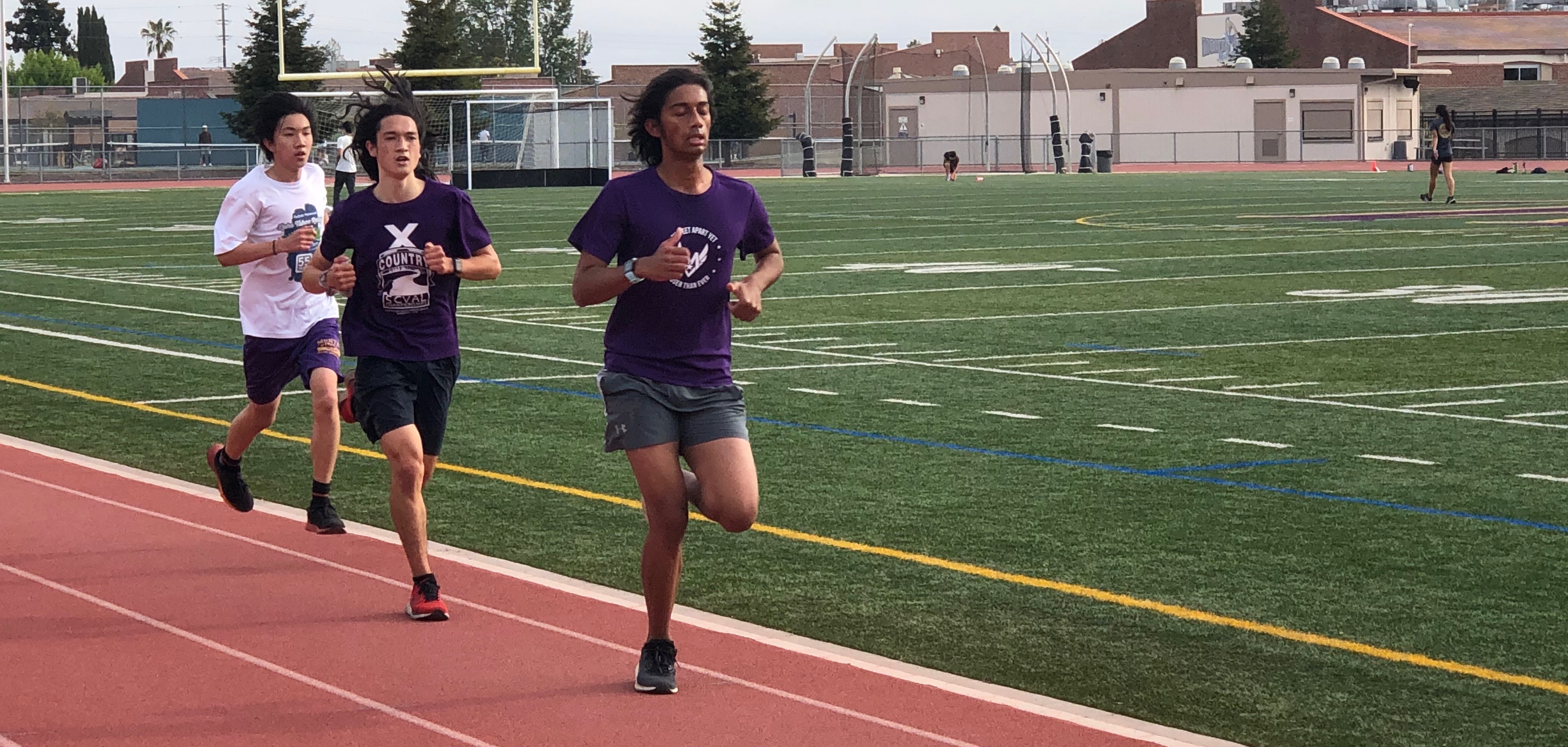 Track Schedule Update Monta Vista Running