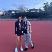 Felicity Ho (left) and Lauren Moore (right)