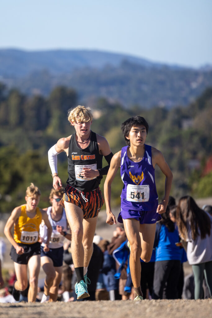 Central Coast Section Championships! Monta Vista Running